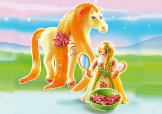 Playmobil 6168 Princezná Sunny a hrebeňový kôň č.2