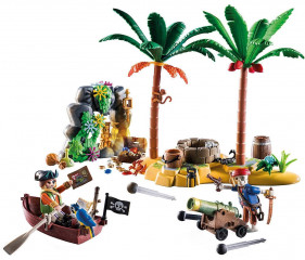 Playmobil 70962 Pirátsky ostrov pokladov s kostrou č.2