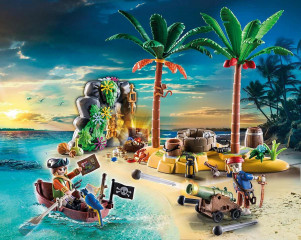 Playmobil 70962 Pirátsky ostrov pokladov s kostrou č.3