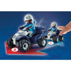 Playmobil 71092 Policajná rýchlostná štvorkolka č.2