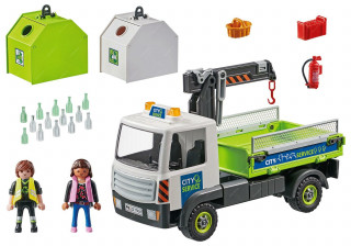 Playmobil 71431 Sklenený vozík s kontajnerom č.2