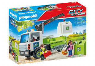 Playmobil 71431 Sklenený vozík s kontajnerom č.1