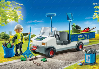 Playmobil 71433 Upratovanie mesta s elektronickým vozidlom č.2