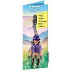Playmobil 70651 Jazdkyňa na koni - prívesok na kľúče