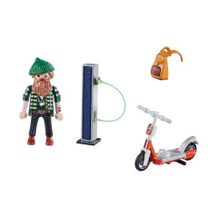 Playmobil 70873 Hipster s elektrickým skútrom č.2