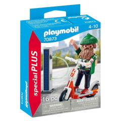 Playmobil 70873 Hipster s elektrickým skútrom č.1