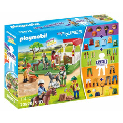 Playmobil 70978 Moje figúrky: konský ranč č.1