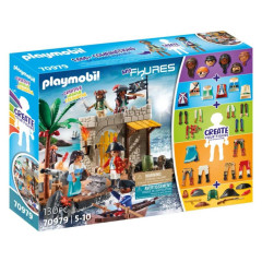 Playmobil 70979 Moje figúrky: Pirátsky ostrov č.1