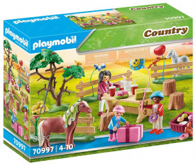 Playmobil 70997 Narodeninová oslava na farme s poníkmi č.1