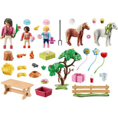 Playmobil 70997 Narodeninová oslava na farme s poníkmi č.2