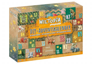 Playmobil Wiltopia 71006 DIY adventný kalendár Cesta zvierat okolo sveta č.1