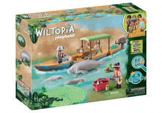 Playmobil Wiltopia 71010 Výlet loďou za kapustňákmi č.1