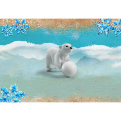 Playmobil Wiltopia 71073 Mláďa ľadového medveďa č.3