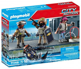 Playmobil 71146 Sada figúrok pre špeciálne jednotky č.1