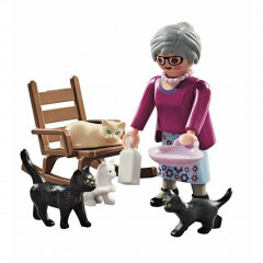 Playmobil 71172 Babička s mačkami č.3