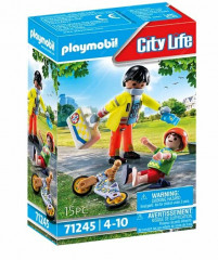 Playmobil 71245 Zdravotník s pacientom