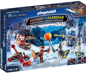 Playmobil 71346 Adventný kalendár Novelmore Snehový boj č.1