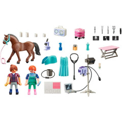 Playmobil 71241 Veterinár pre kone č.2