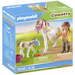 Playmobil 71243 Kôň a žriebä č.1