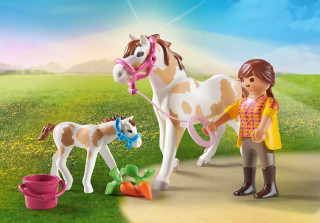 Playmobil 71243 Kôň a žriebä č.3