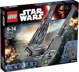 LEGO Star Wars 75104 Kylo Renova veliteľská loď č.1