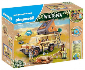 Playmobil Wiltopia 71293 S terénnym vozidlom medzi levmi