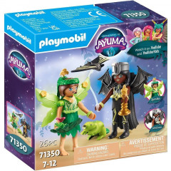 Playmobil Ayuma 71350 Lesná víla a netopieria víla s tajomnými zvieratami č.1