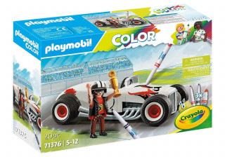 Playmobil Color 71376 Závodné auto č.1