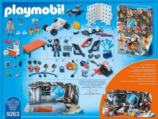 Adventný kalendár Playmobil 9263 Top Agents č.2