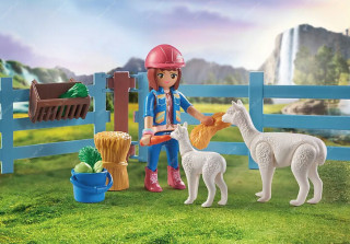 Playmobil Kone z vodopádu 71353 Amelia & Whisper s boxom pre kone č.3