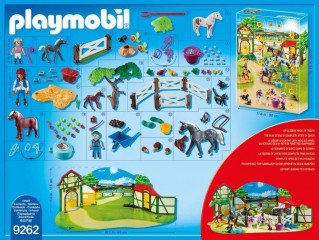 Adventný kalendár Playmobil 9262 Konská farma č.2