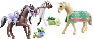 Playmobil Kone z vodopádu 71356 3 kone: Morgan, Quarter Horse a Shagya Arabian č.3