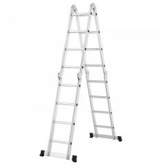 Viacúčelový rebrík 4x4 priečky, dĺžka 4,7 m č.1