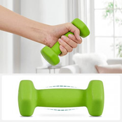 Sada šesťhranných činiek so stojanom | 2 x 1 kg, 2 x 2 kg, 2 x 3 kg č.2