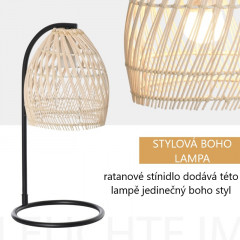 Stolná lampa | 20 cm x 20 cm x 41 cm č.3