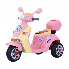 Detská elektrická motorka | ružová č.1