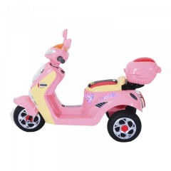 Detská elektrická motorka | ružová č.2