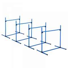 Agility prekážky pre psov 95 x 65 x 95 cm | modrá č.1