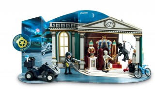 Adventný kalendár Playmobil 4168 Polícia č.2