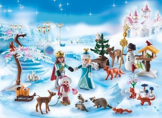 Adventný kalendár Playmobil 9008 Ľadová princezná č.2