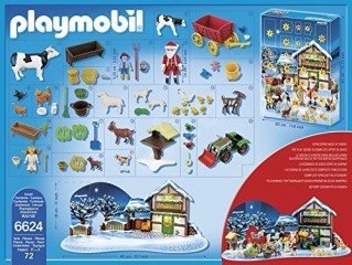 Adventný kalendár Playmobil 6624 Vianoce na farme č.3