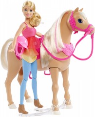 Mattel Barbie a tancujúci kôň č.1