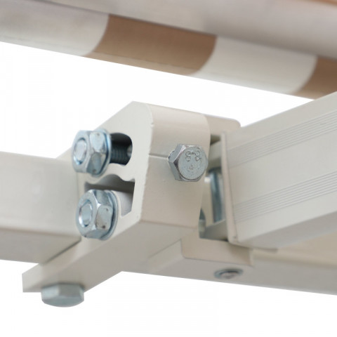 Kloubová markýza 3 x 2,5 m | béžová + bílá č.5