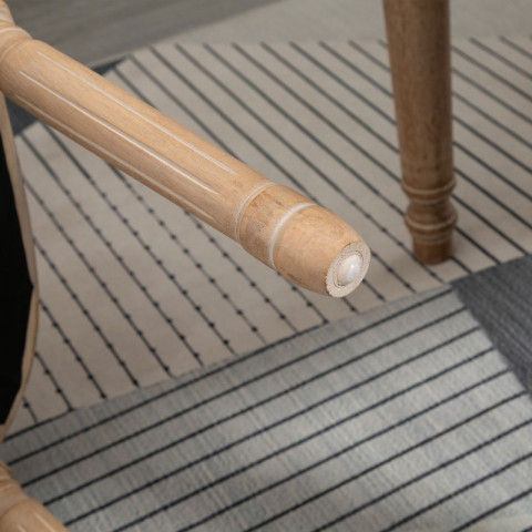 Sada 2 jídelních židlí Lea | krémové č.4