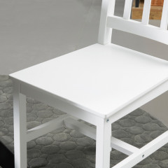 Sada 2 jídelních židlí Ori |bílé č.3