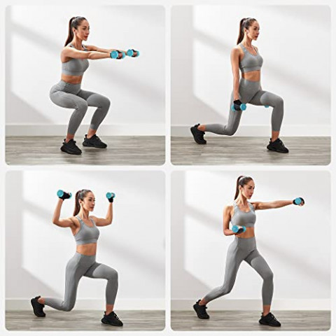 Sada šestihranných činek | 2 x 1 kg, 2 x 2 kg, 2 x 3 kg č.7