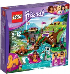 LEGO Friends 41121 Dobrodružný tábor - jazda na divokej vode č.1