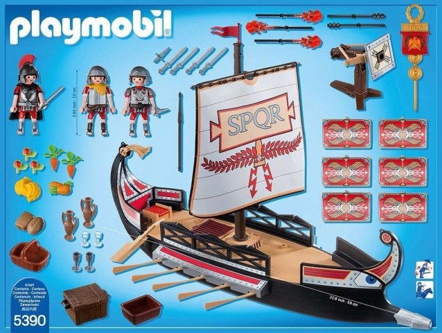 Playmobil 5390 Rímska galéra č.2