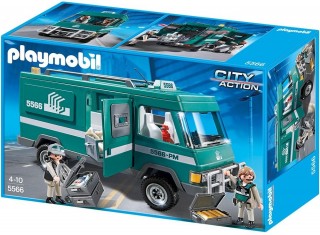 Playmobil 5566 Transportér na prepravu peňazí č.1