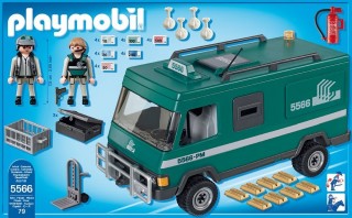 Playmobil 5566 Transportér na prepravu peňazí č.2